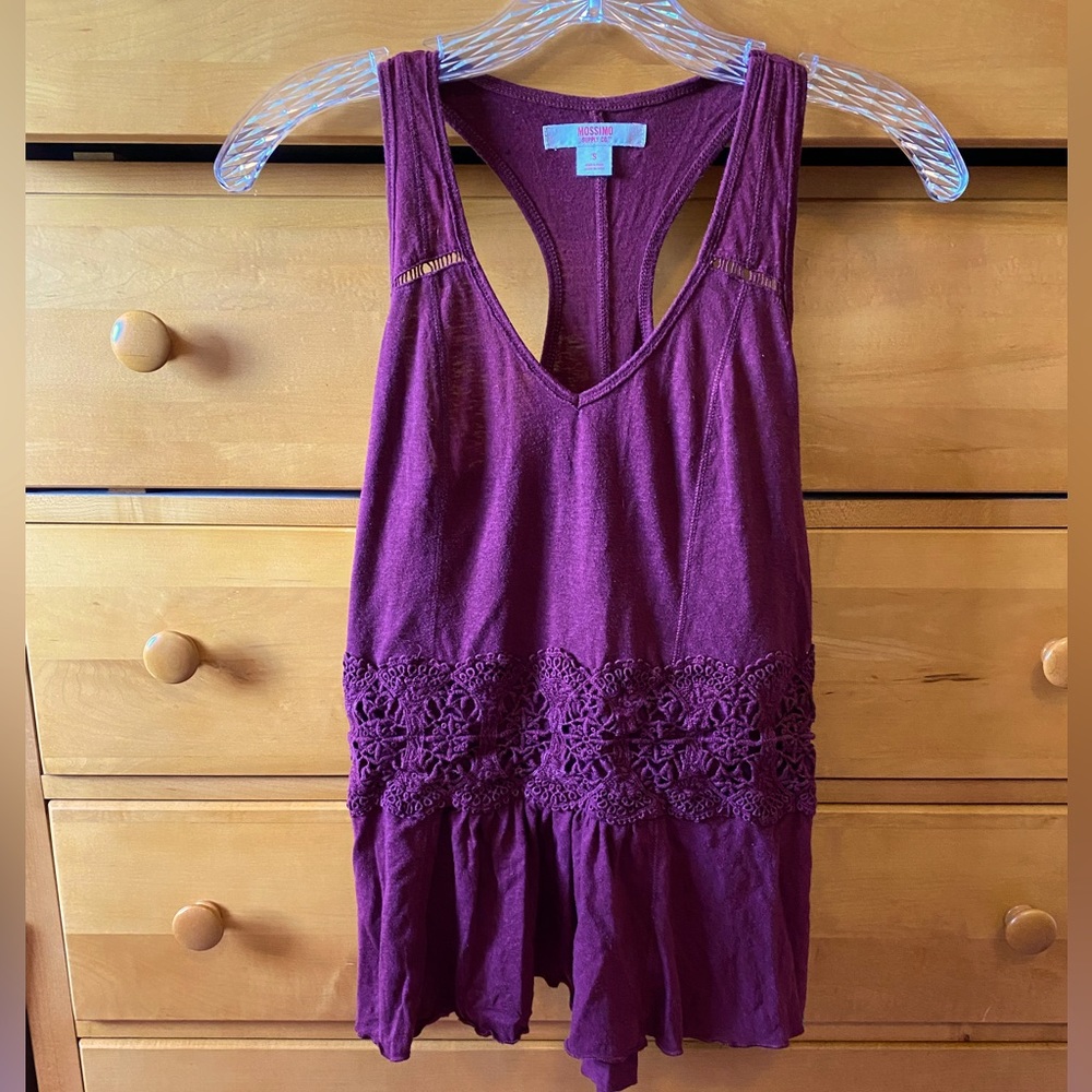 Mossimo Racer back small tee